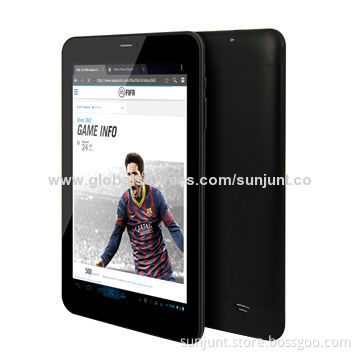 Dual-SIM Card 7-inch 3G Tablet PCs with 1,024 x 600 Pixels Resolution